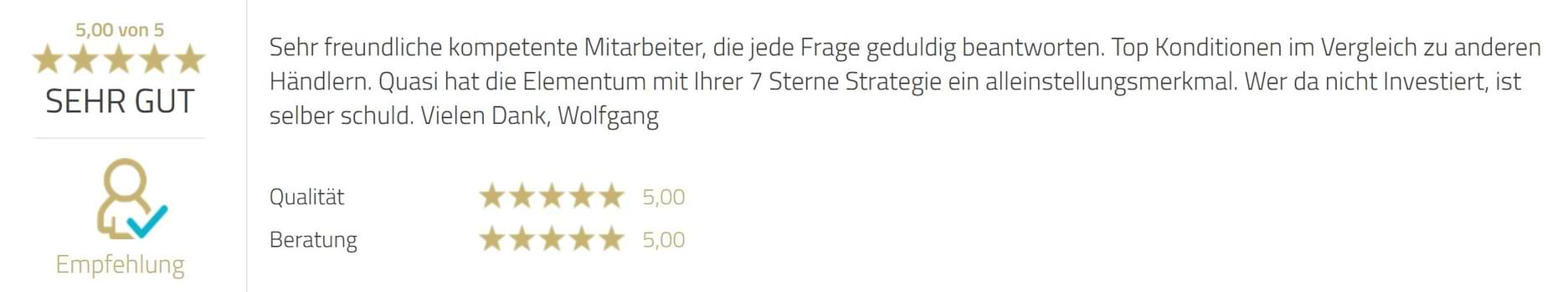 Elementum Empfehlung2